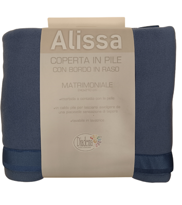COPERTA 2P ALISSA 210X240 Ingrosso Tessile Casa Tellini S.r.l.